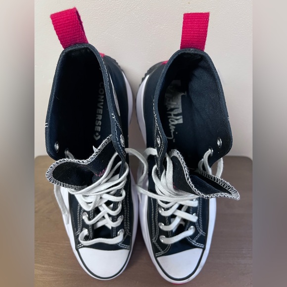 Converse x Keith Haring Run Star Hike Hi Canvas Sz 12 Limited Edition Sneakers - Picture 8 of 13